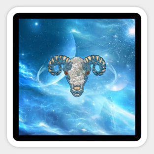 Zodiac sign aries Sticker